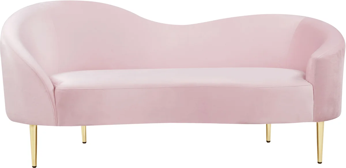Ritz - Loveseat - Pink