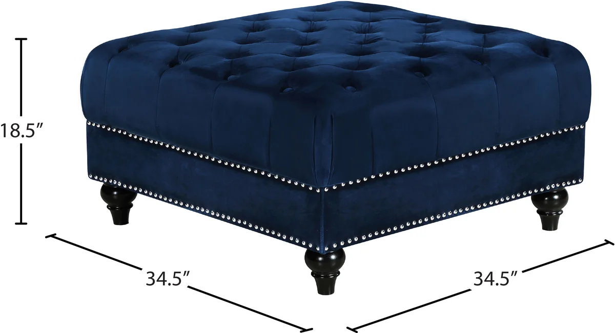 Sabrina - Ottoman - Navy