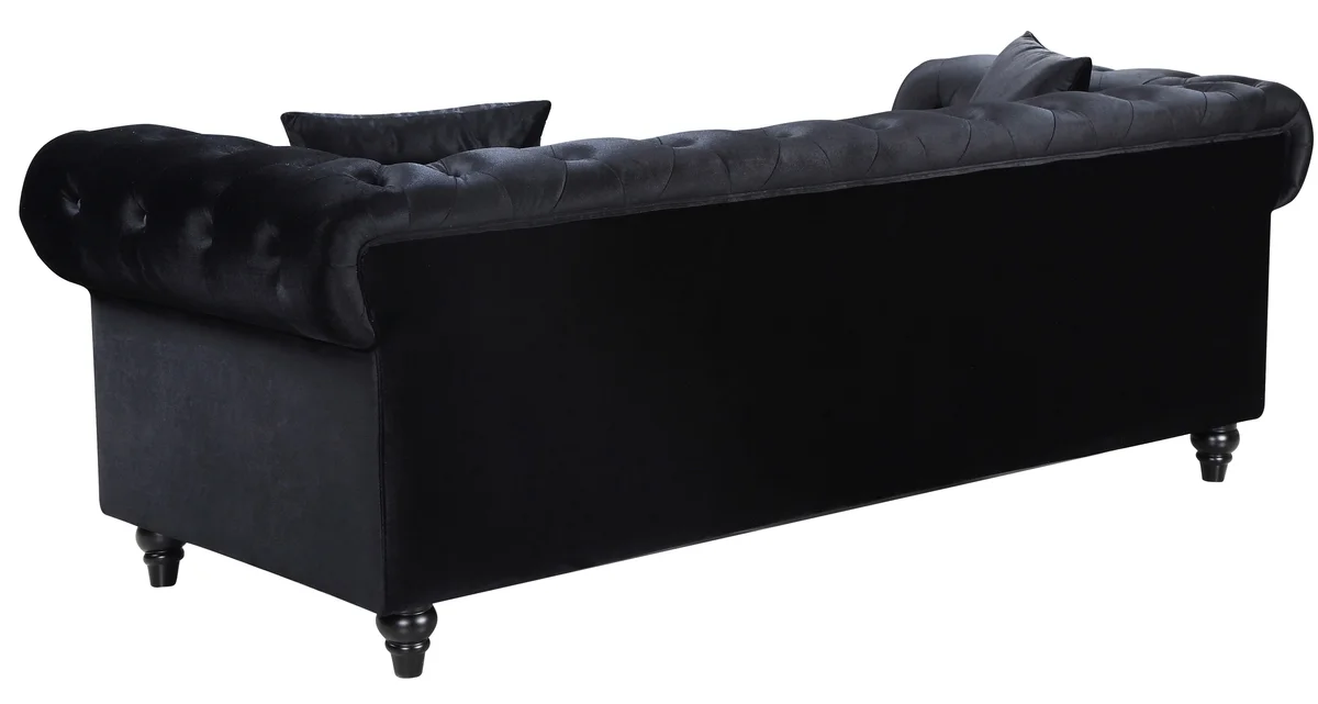 Chesterfield - Loveseat - Black