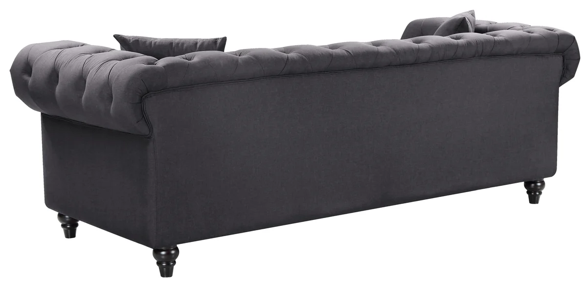 Chesterfield - Loveseat - Gray