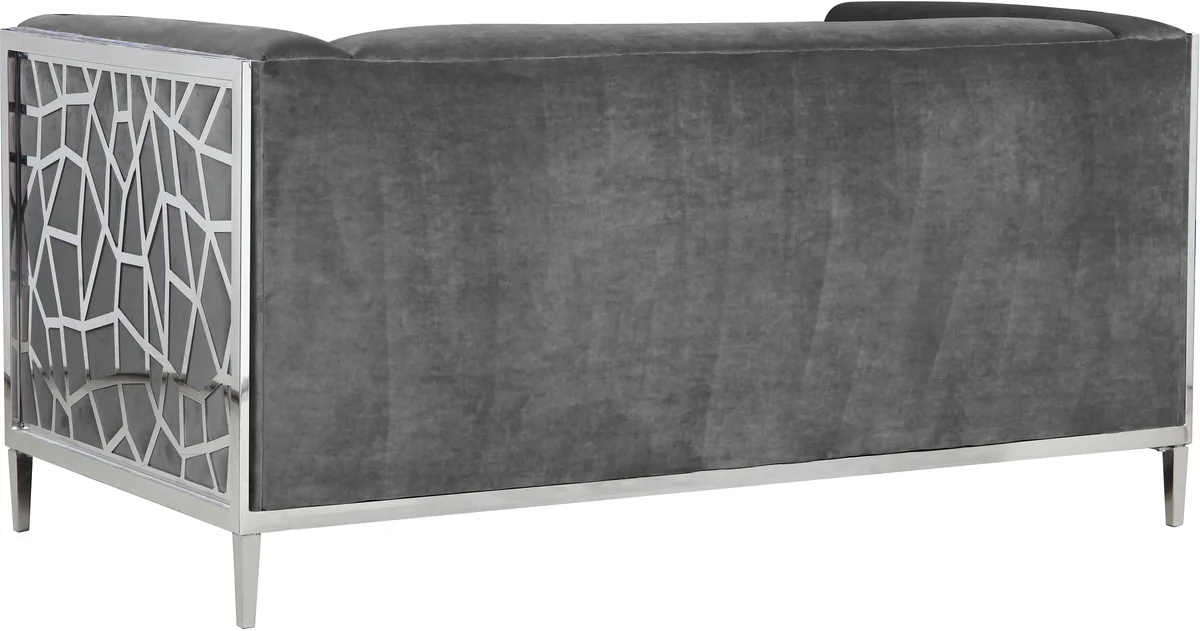 Opal - Loveseat - Gray