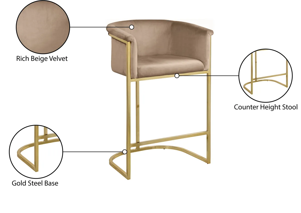 Donatella - Stool - Beige