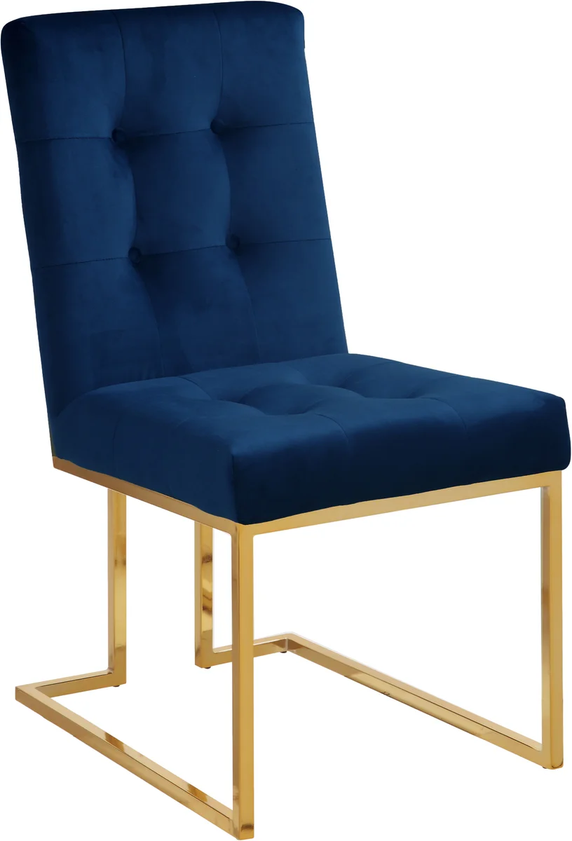 Pierre - Dining Chair (Set of 2) - Navy