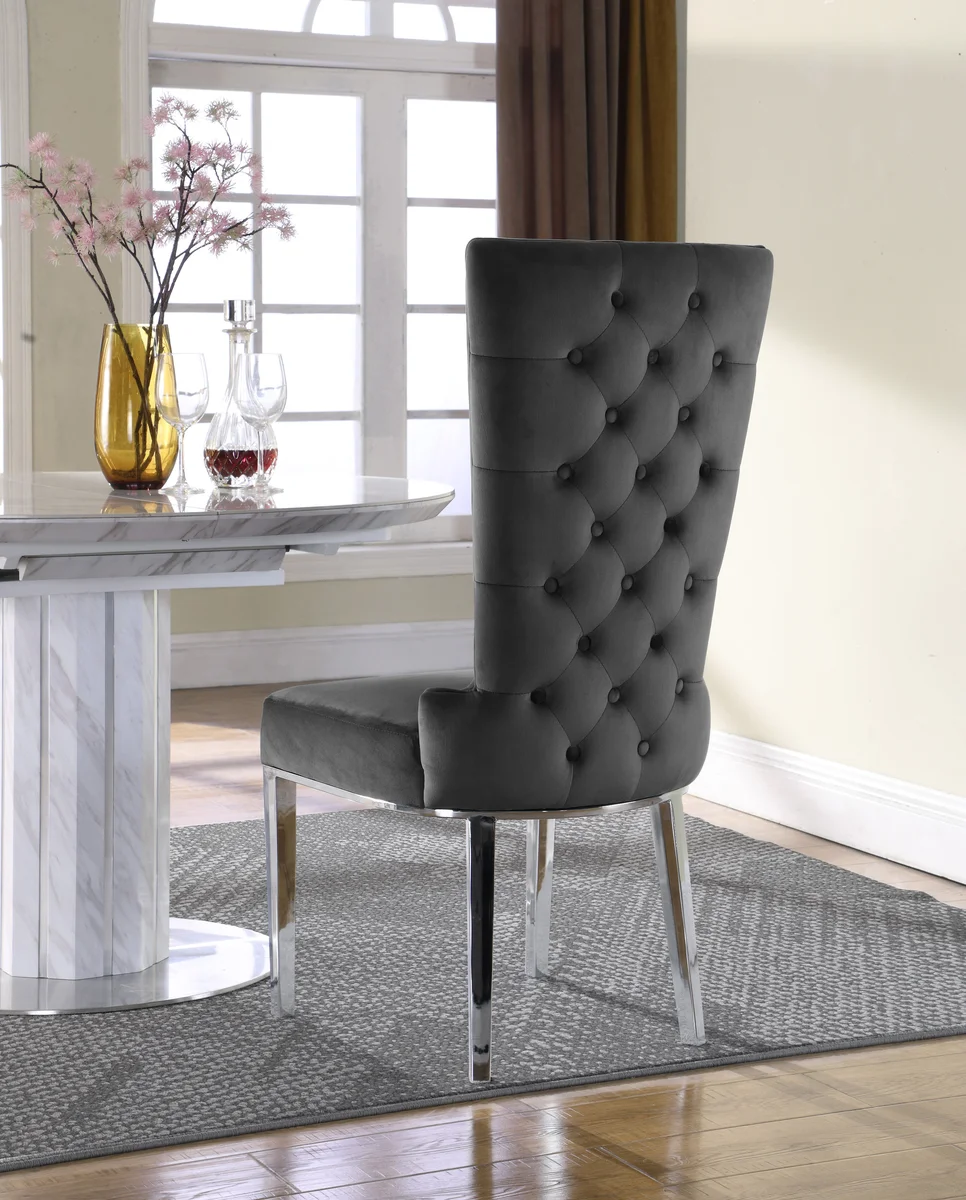 Serafina - Dining Chair (Set of 2) - Gray