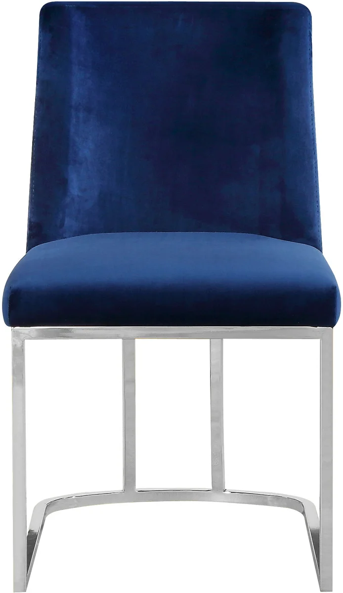 Heidi - Dining Chair (Set of 2) - Navy - Fabric