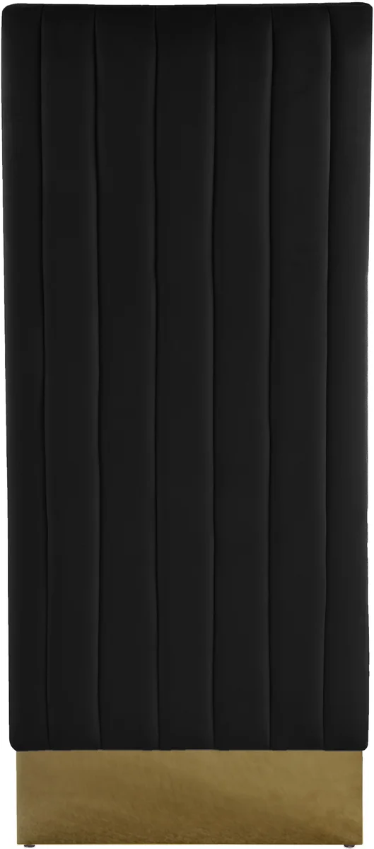 Porsha - Dining Chair (Set of 2) - Black - Fabric