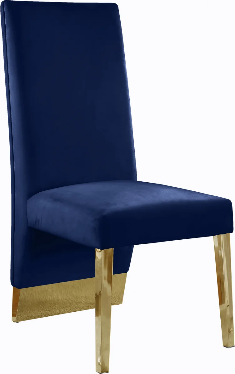 Porsha - Dining Chair (Set of 2) - Navy