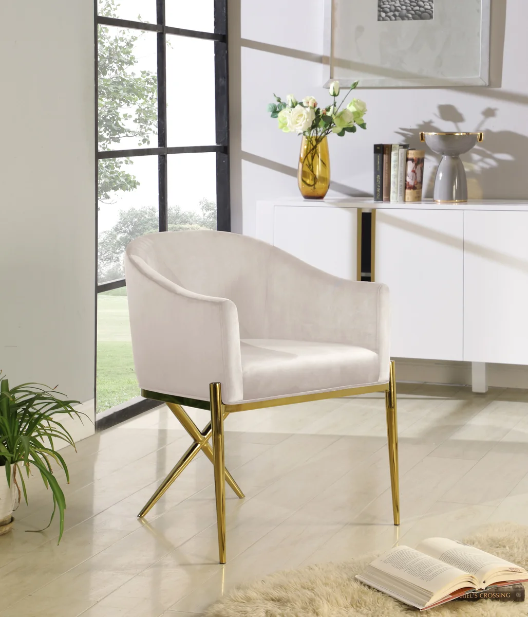 Xavier - Dining Chair - Cream