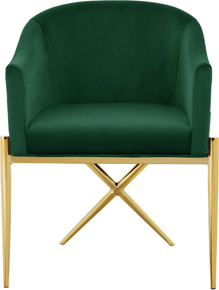 Xavier - Dining Chair - Green