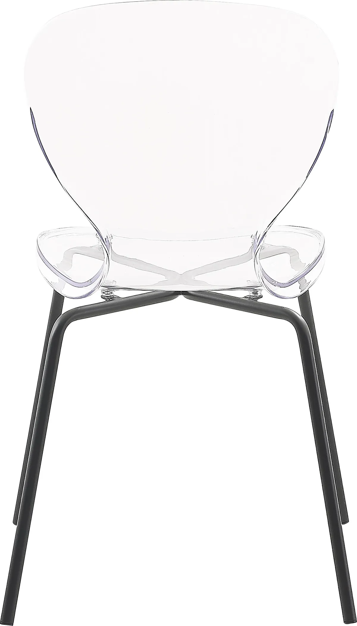 Clarion - Dining Chair (Set of 2) - Matte Black - Metal - View 2