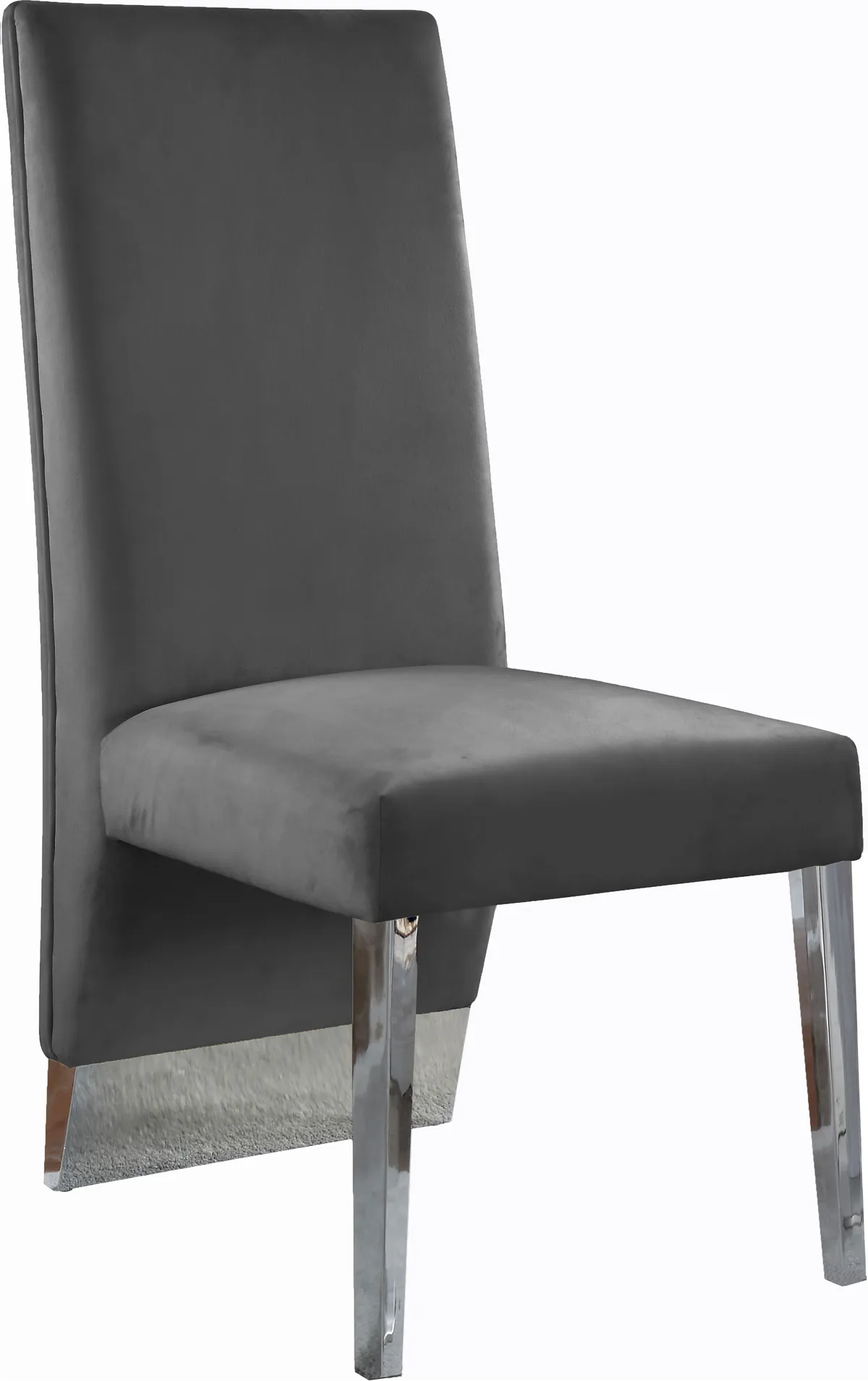 Porsha - Dining Chair (Set of 2) - Gray - Fabric
