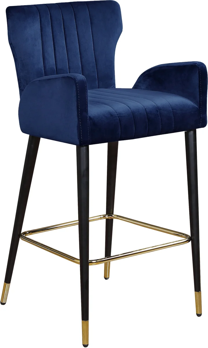 Luxe - Stool (Set of 2) - Navy
