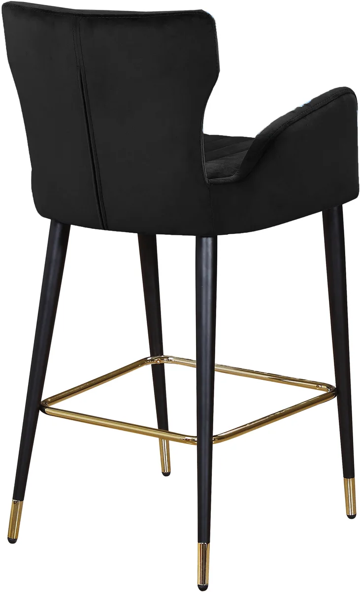 Luxe - Stool (Set of 2) - Black - View 2