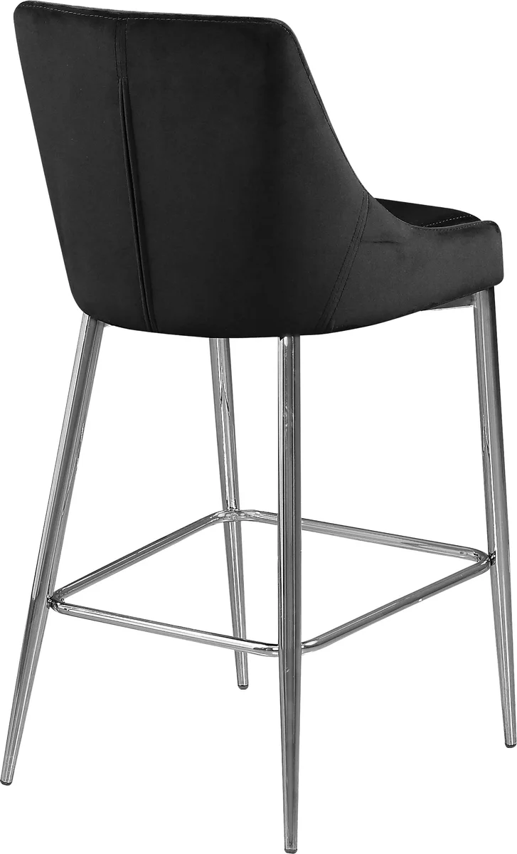 Karina - Stool (Set of 2) - Black - View 2