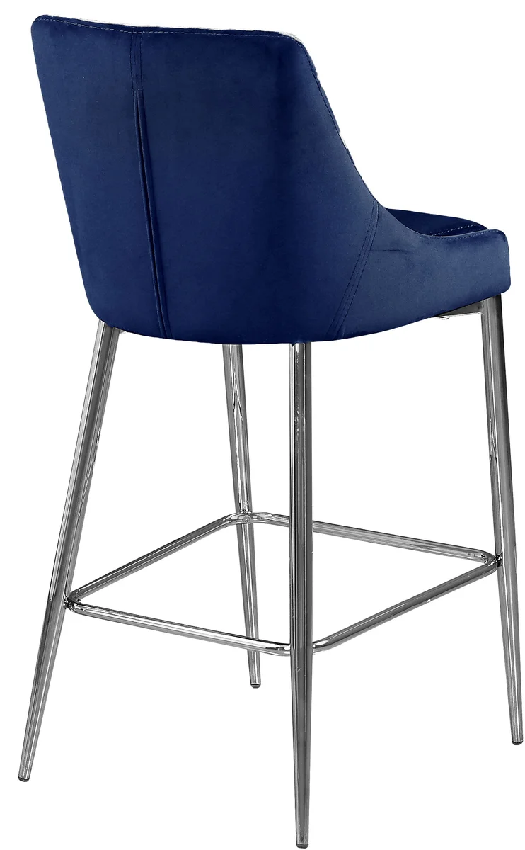 Karina - Stool (Set of 2) - Navy - View 2