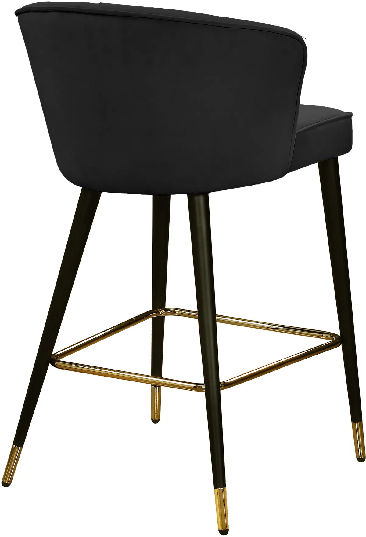 Cassie - Stool (Set of 2) - Black - View 2