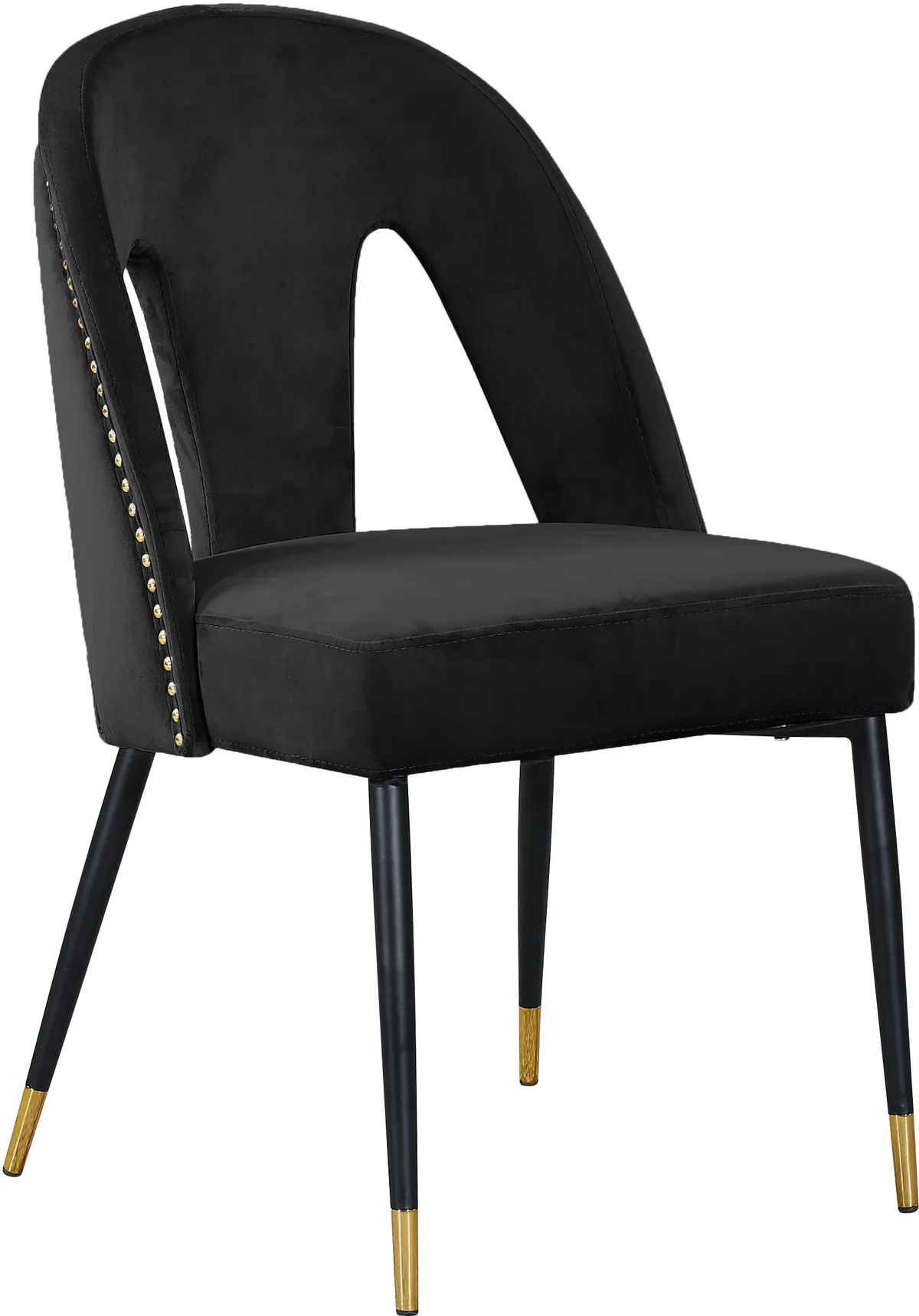 Akoya - Dining Chair (Set of 2) - Black - View 2