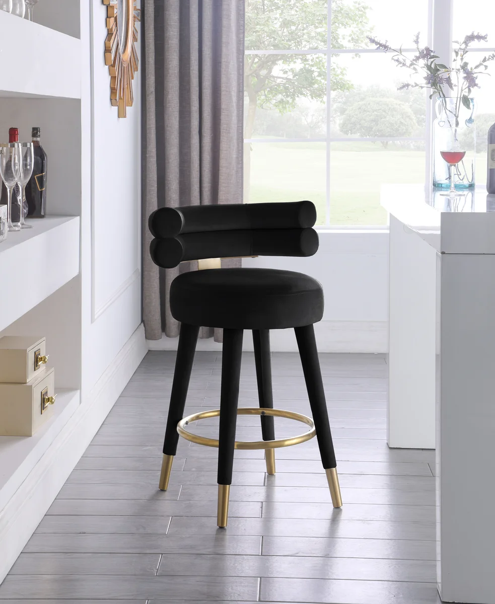 Fitzroy - Counter Stool (Set of 2) - Black