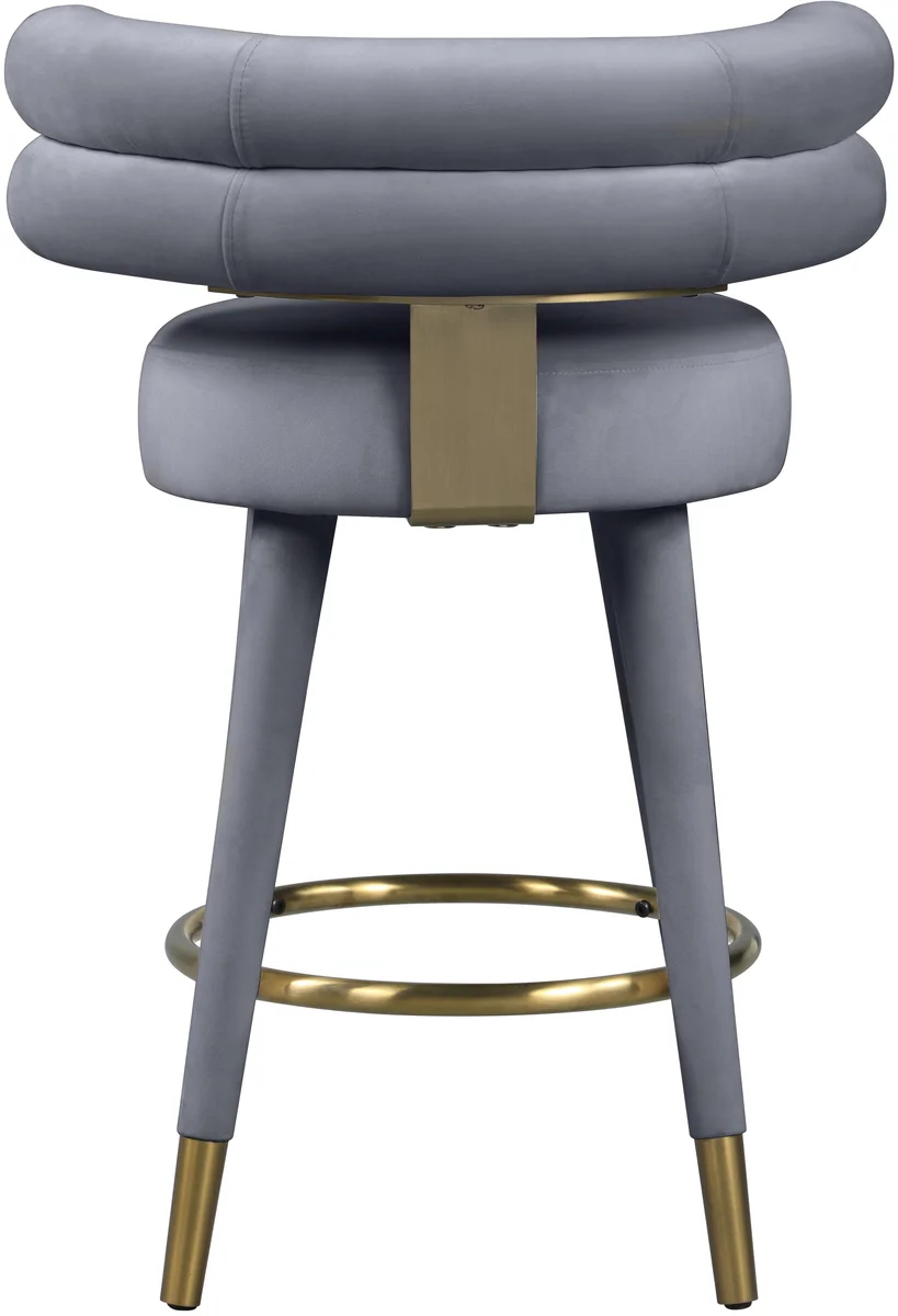 Fitzroy - Counter Stool (Set of 2) - Gray