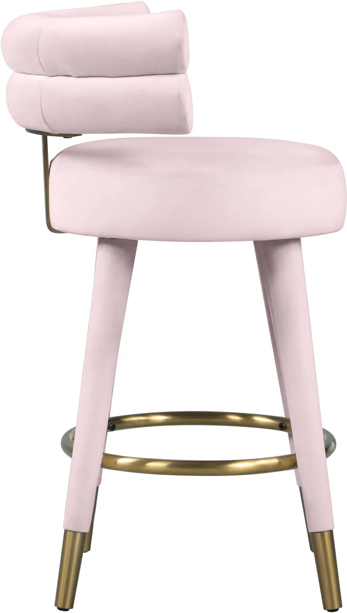 Fitzroy - Counter Stool (Set of 2) - Pink