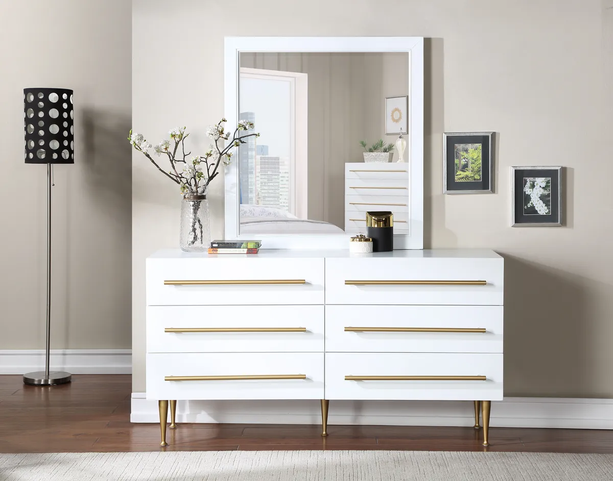 Marisol - Dresser - White - View 2