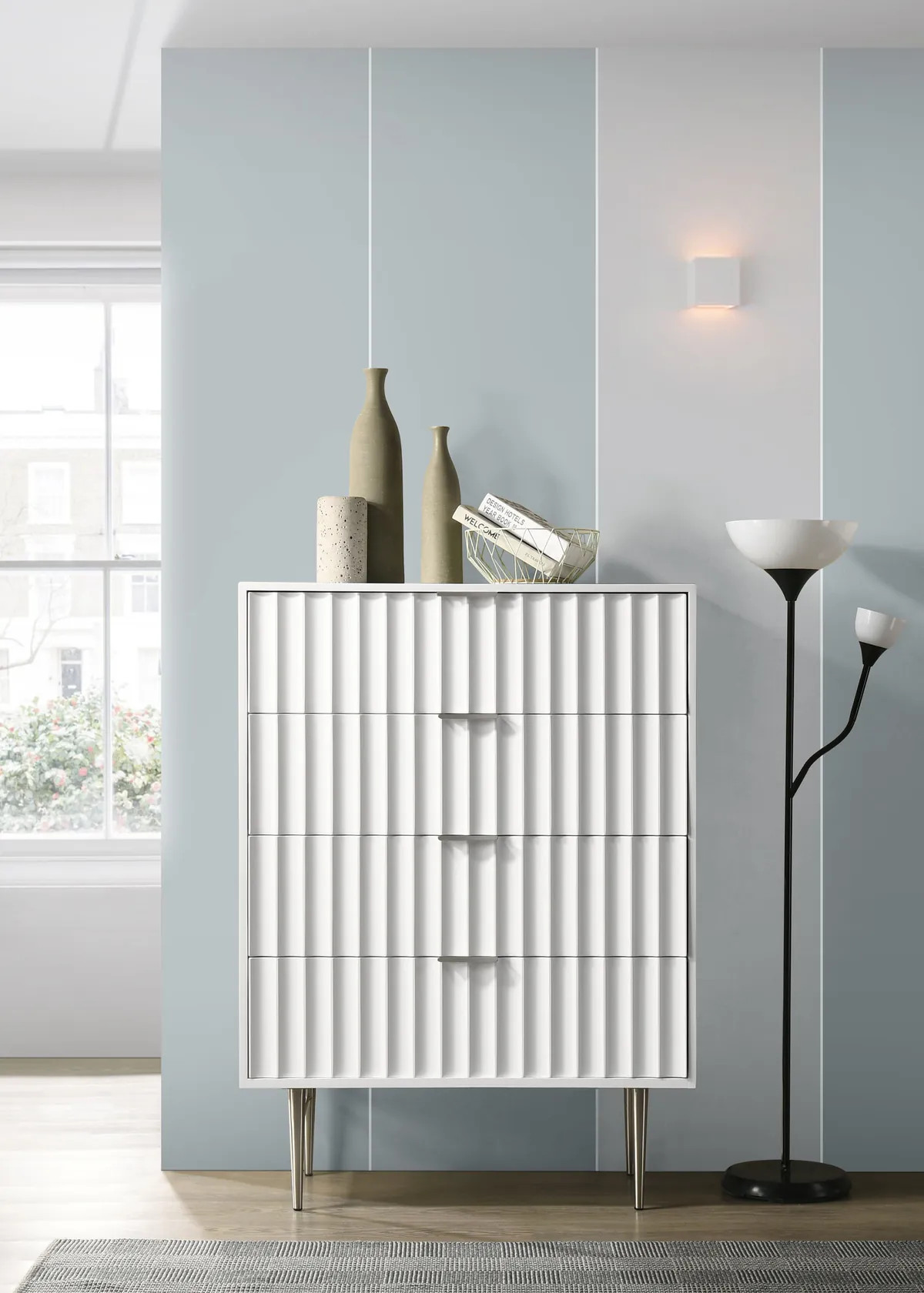 Modernist - Chest - White - View 2