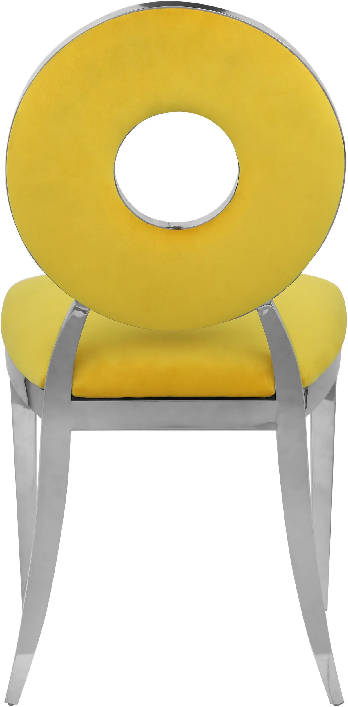 Carousel - Dining Chair (Set of 2) - Yellow - View 2