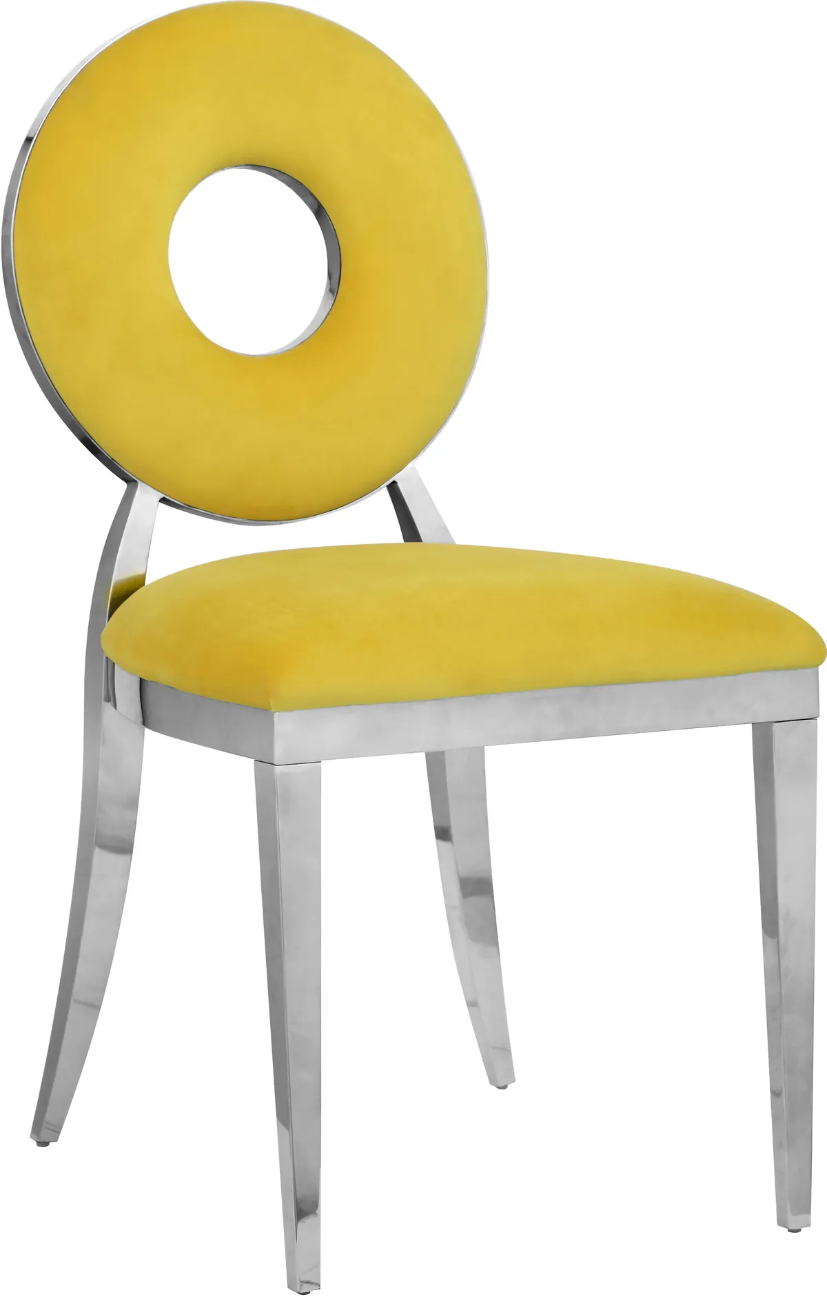 Carousel - Dining Chair (Set of 2) - Yellow