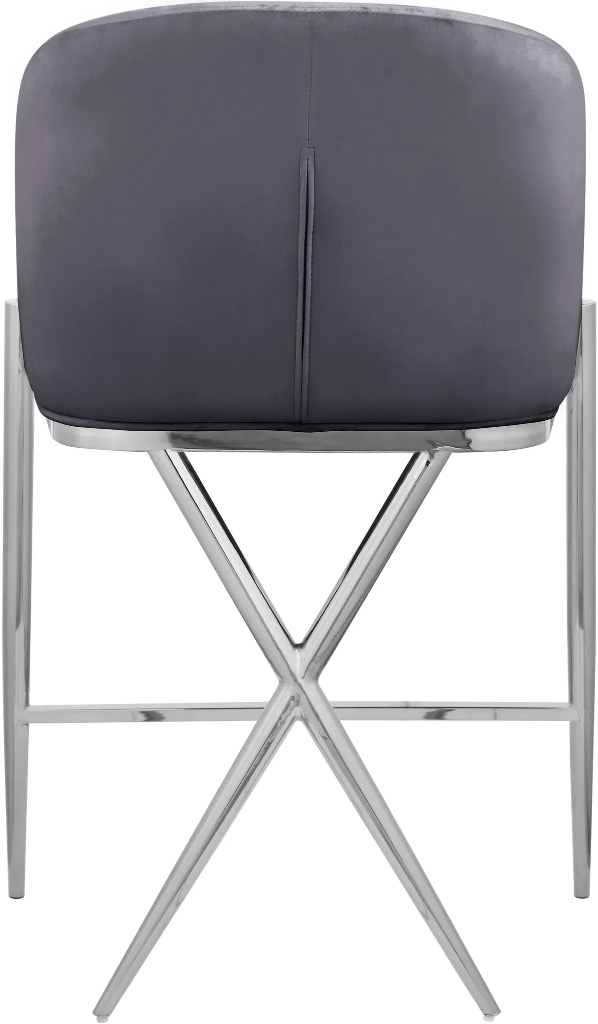 Xavier - Counter Stool - Gray - View 2