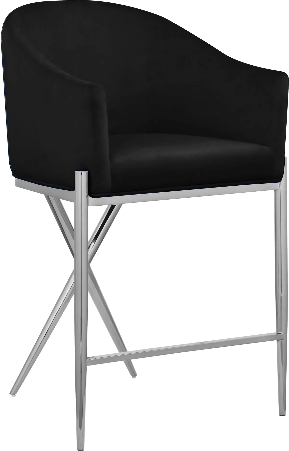 Xavier - Counter Stool - Black