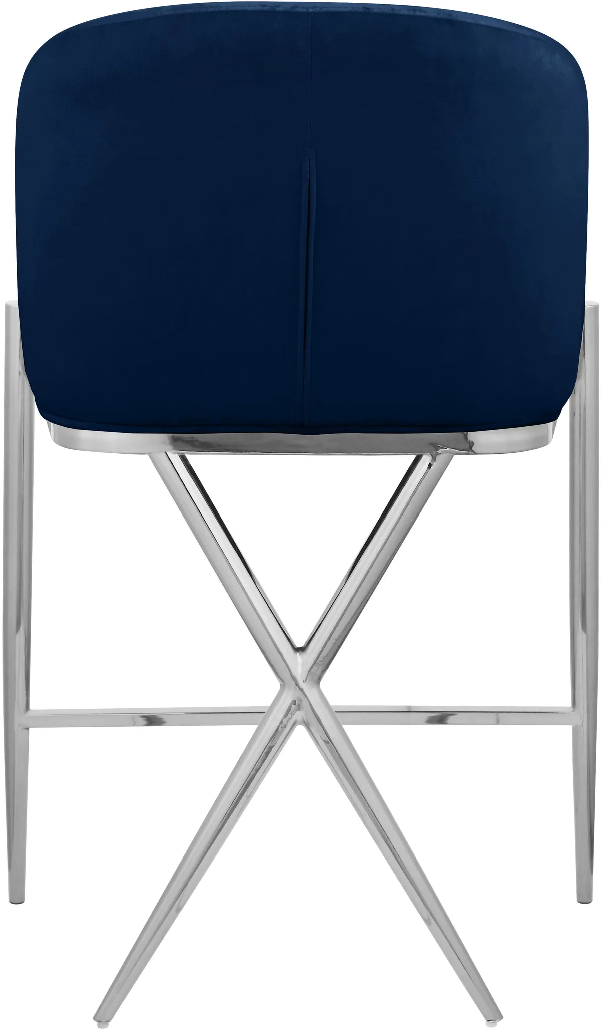 Xavier - Counter Stool - Navy - View 2