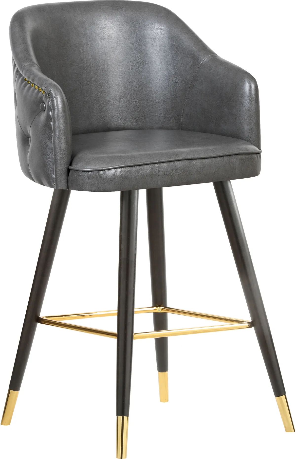 Barbosa - Counter Bar Stool (Set of 2) - Gray