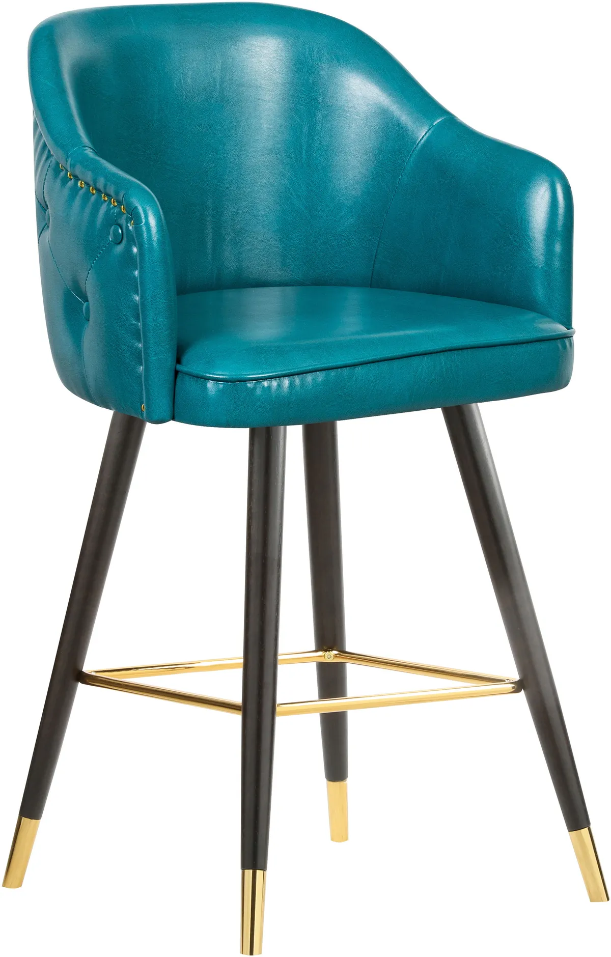 Barbosa - Counter Bar Stool (Set of 2) - Blue