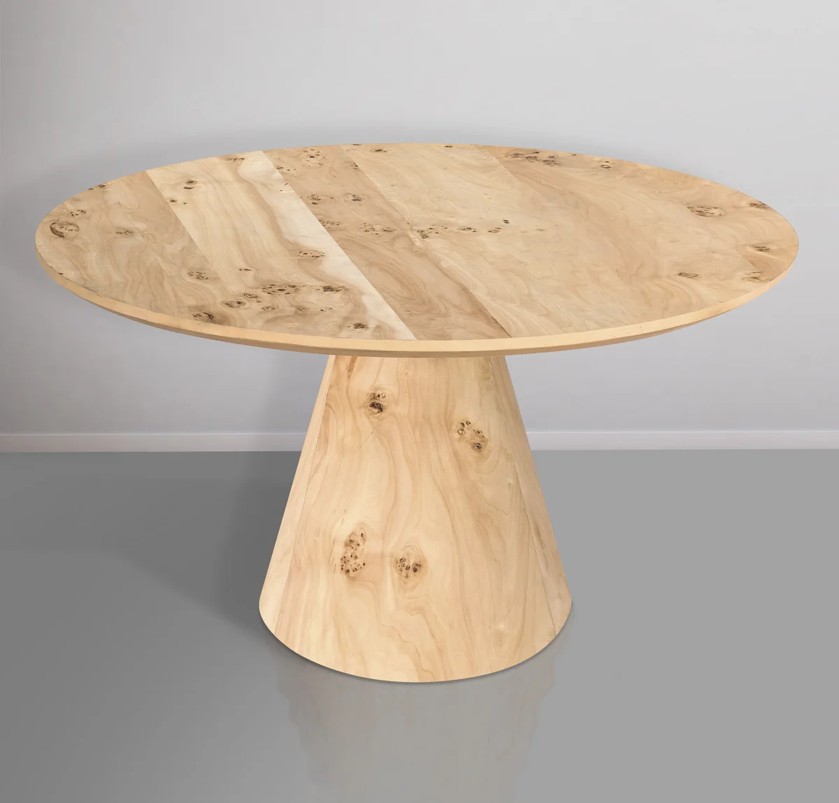 Linette - Dining Table - Burl Wood - View 2