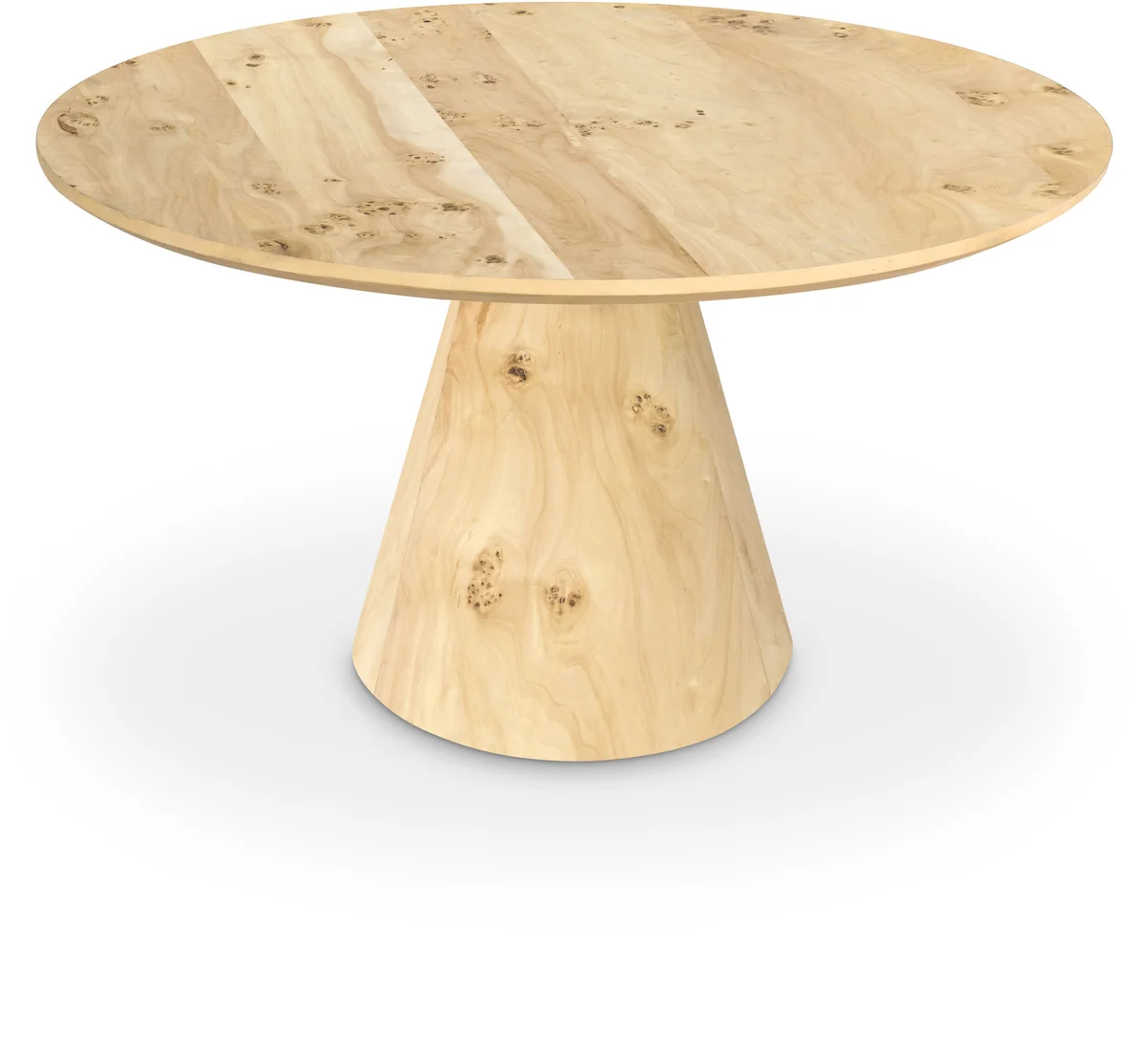 Linette - Dining Table - Burl Wood