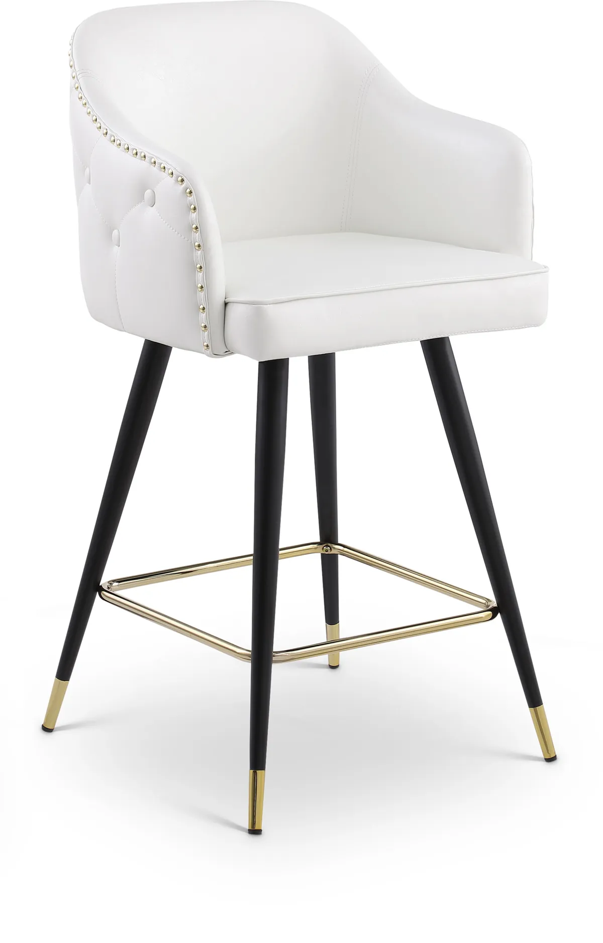 Barbosa - Counter Bar Stool (Set of 2) - White