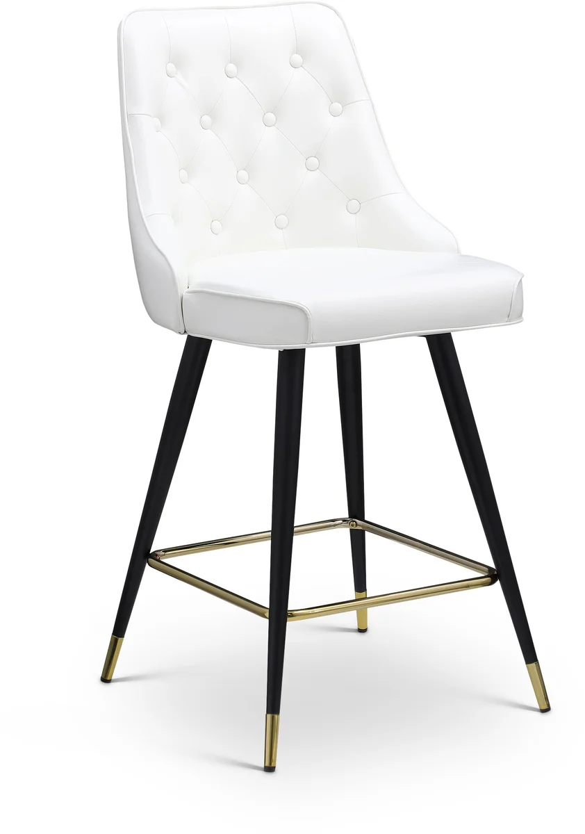 Portnoy - Counter Bar Stool (Set of 2) - White