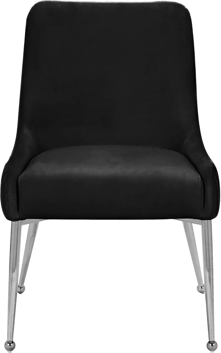Ace - Dining Chair (Set of 2) - Black - Fabric