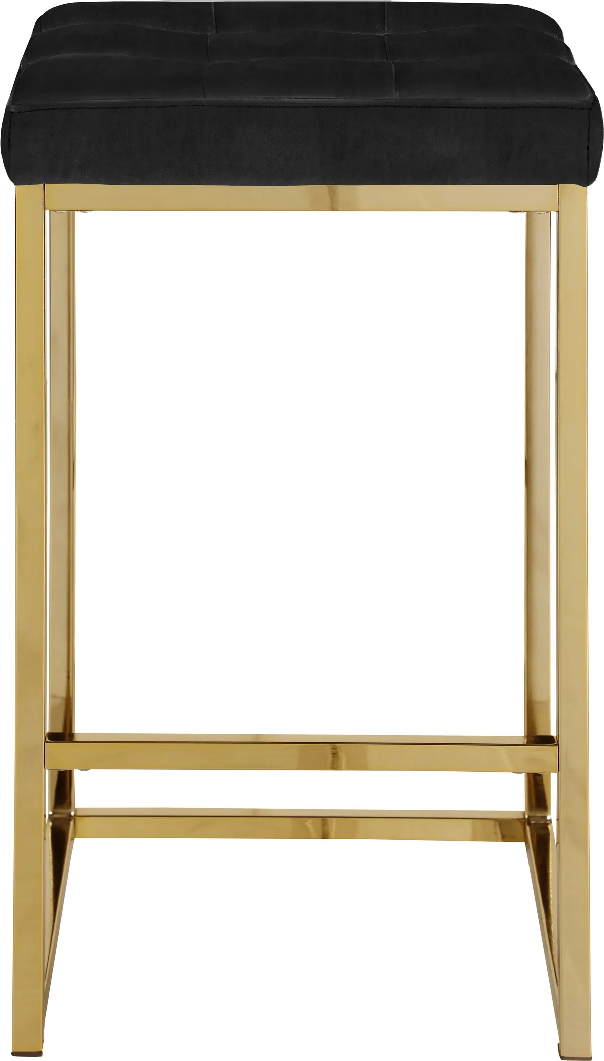 Nicola - Stool (Set of 2) - Black - Fabric