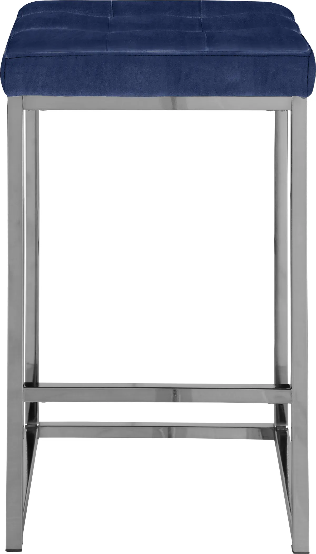 Nicola - Stool (Set of 2) - Navy - Fabric