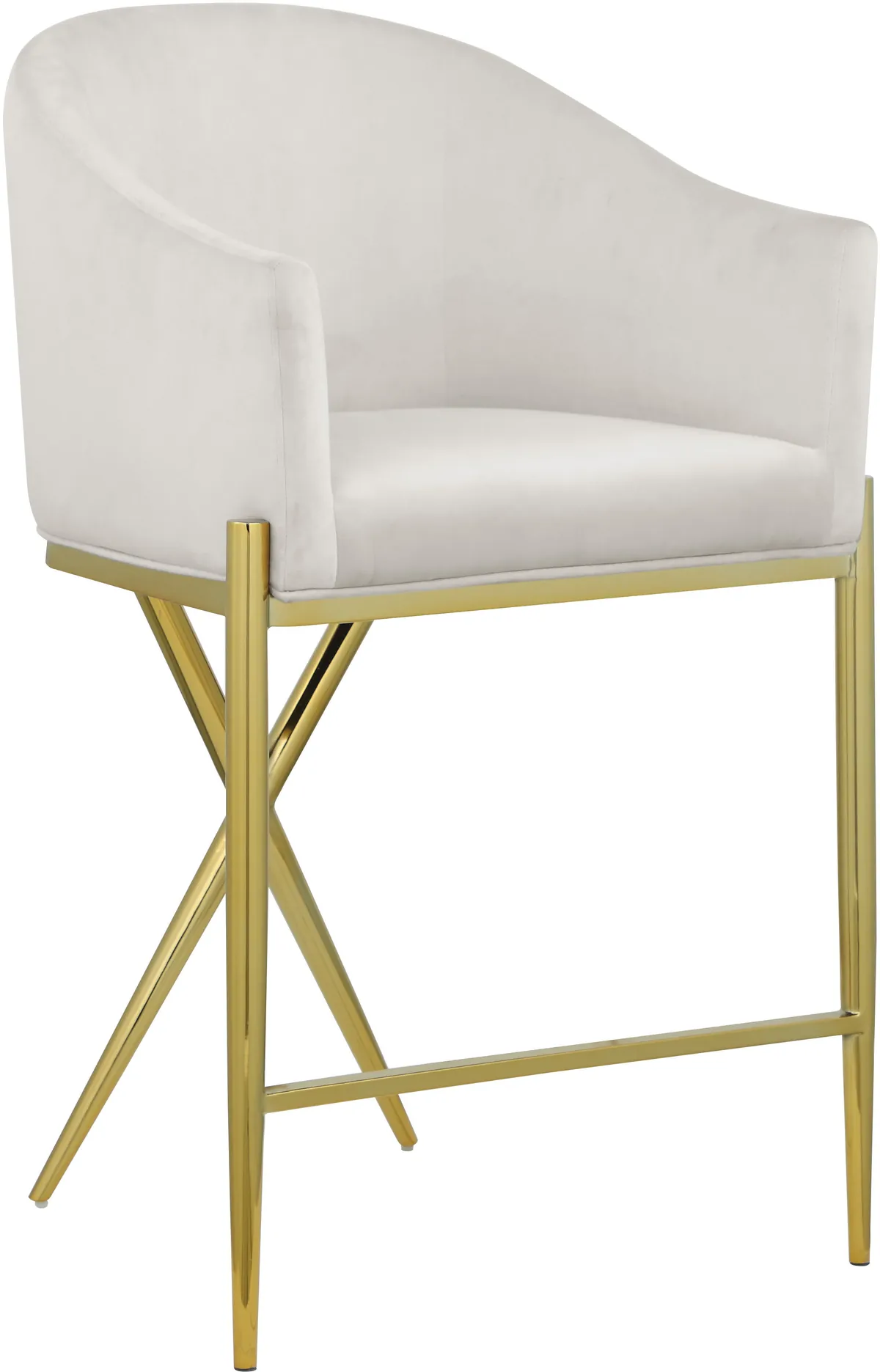 Xavier - Counter Stool - Cream