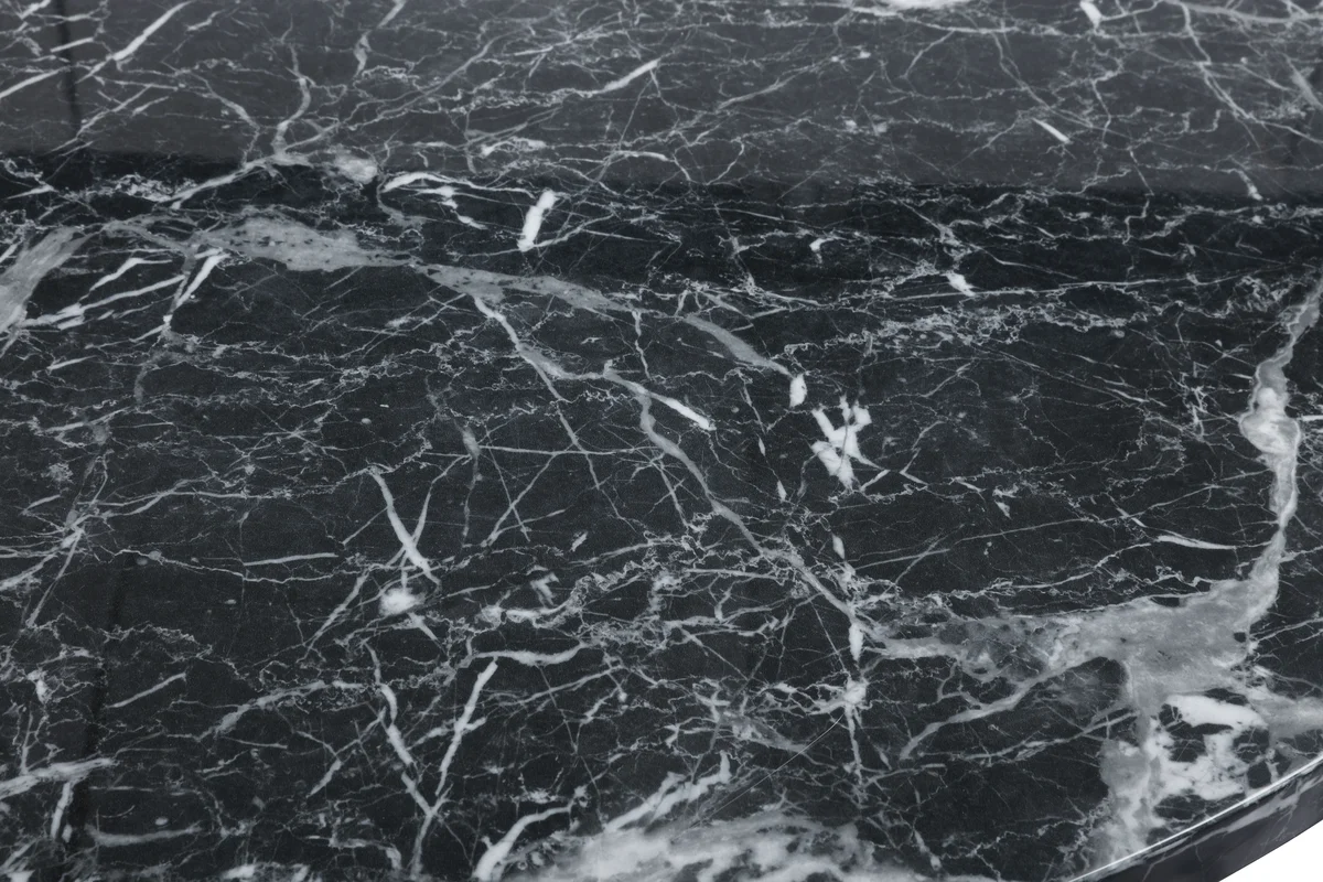 Omni - Coffee Table - Black - Marble/Stone