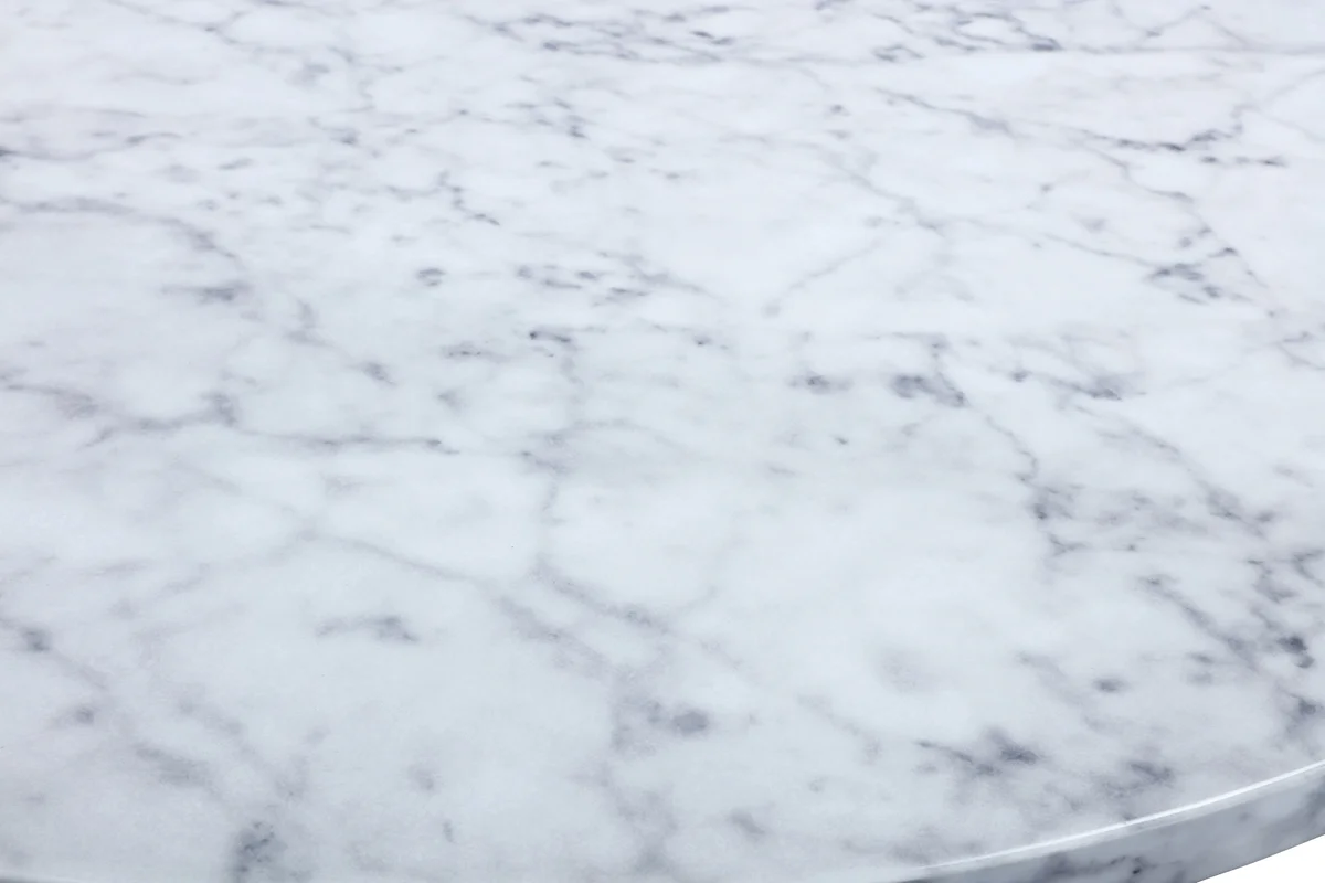 Omni - Coffee Table - White - Marble/Stone