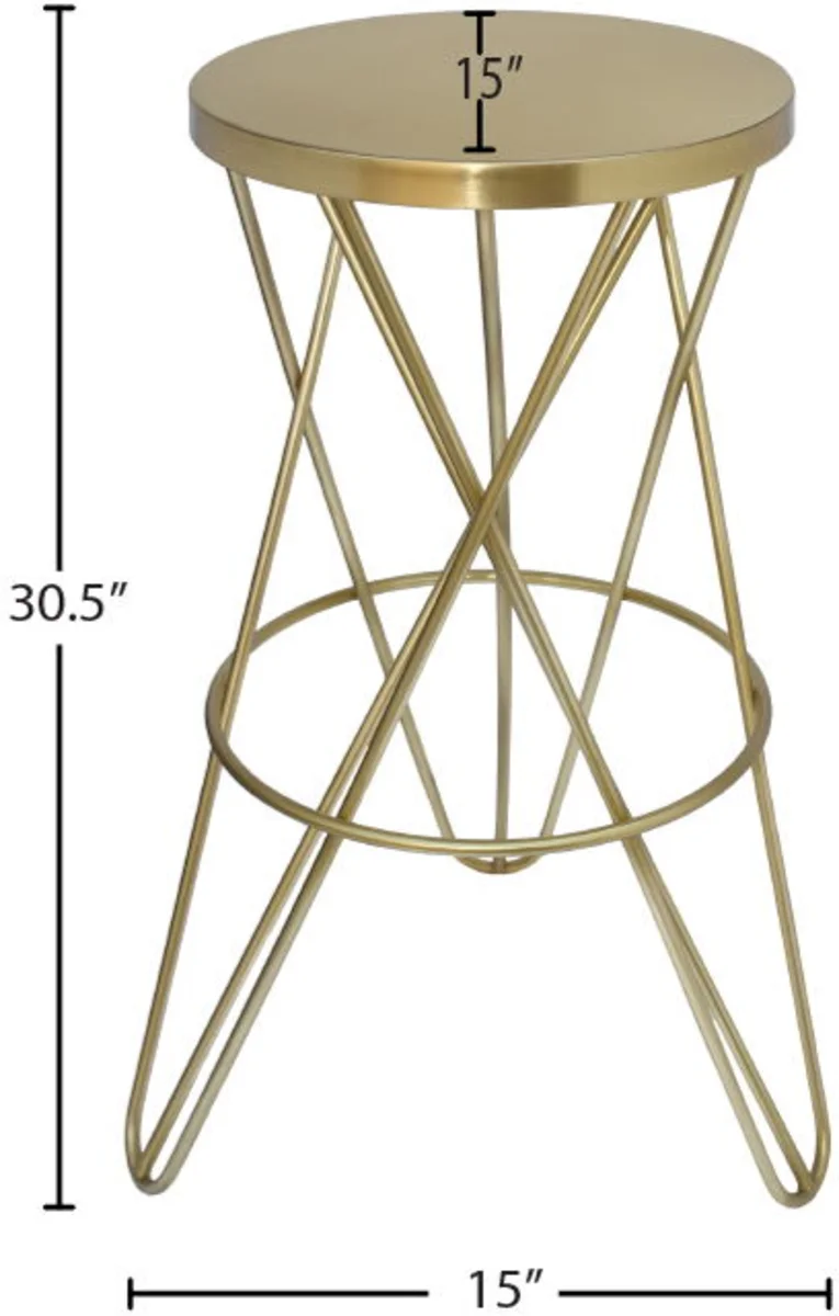 Mercury - Bar Stool - Gold
