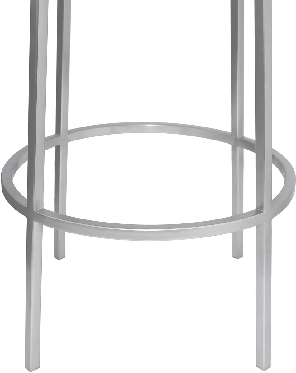 Tyson - Counter Stool - Silver