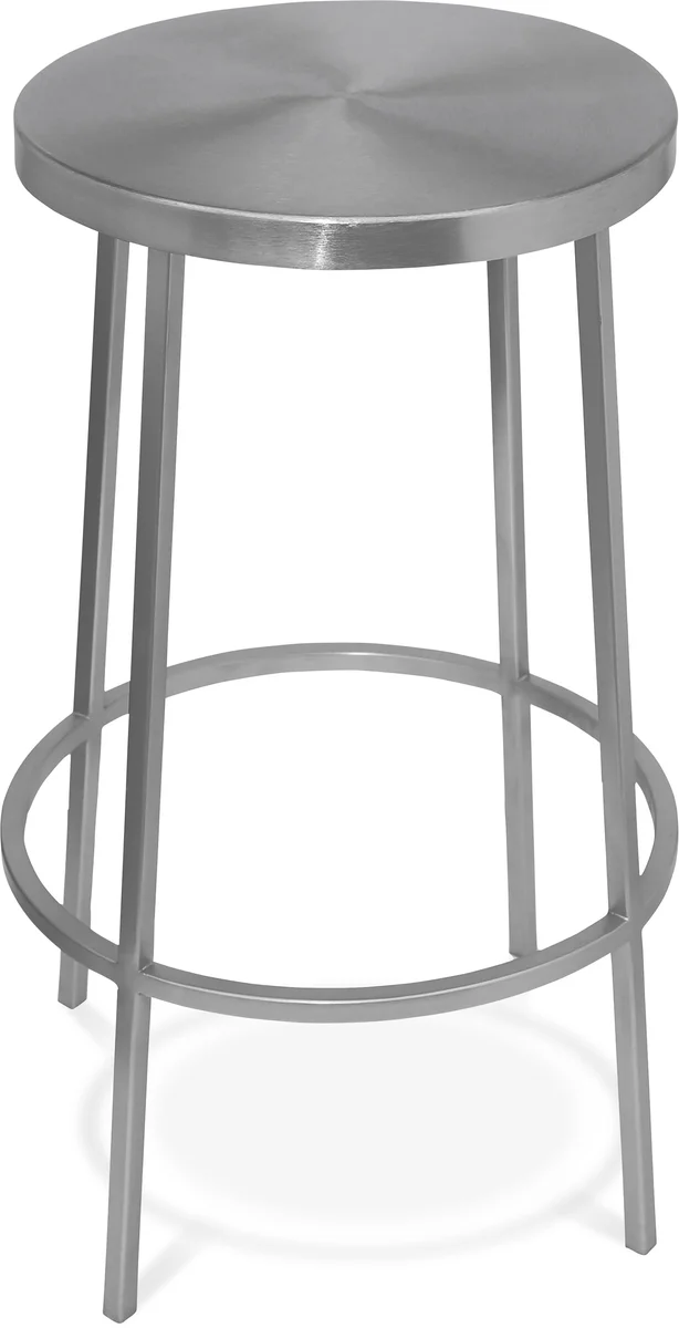 Tyson - Counter Stool - Silver