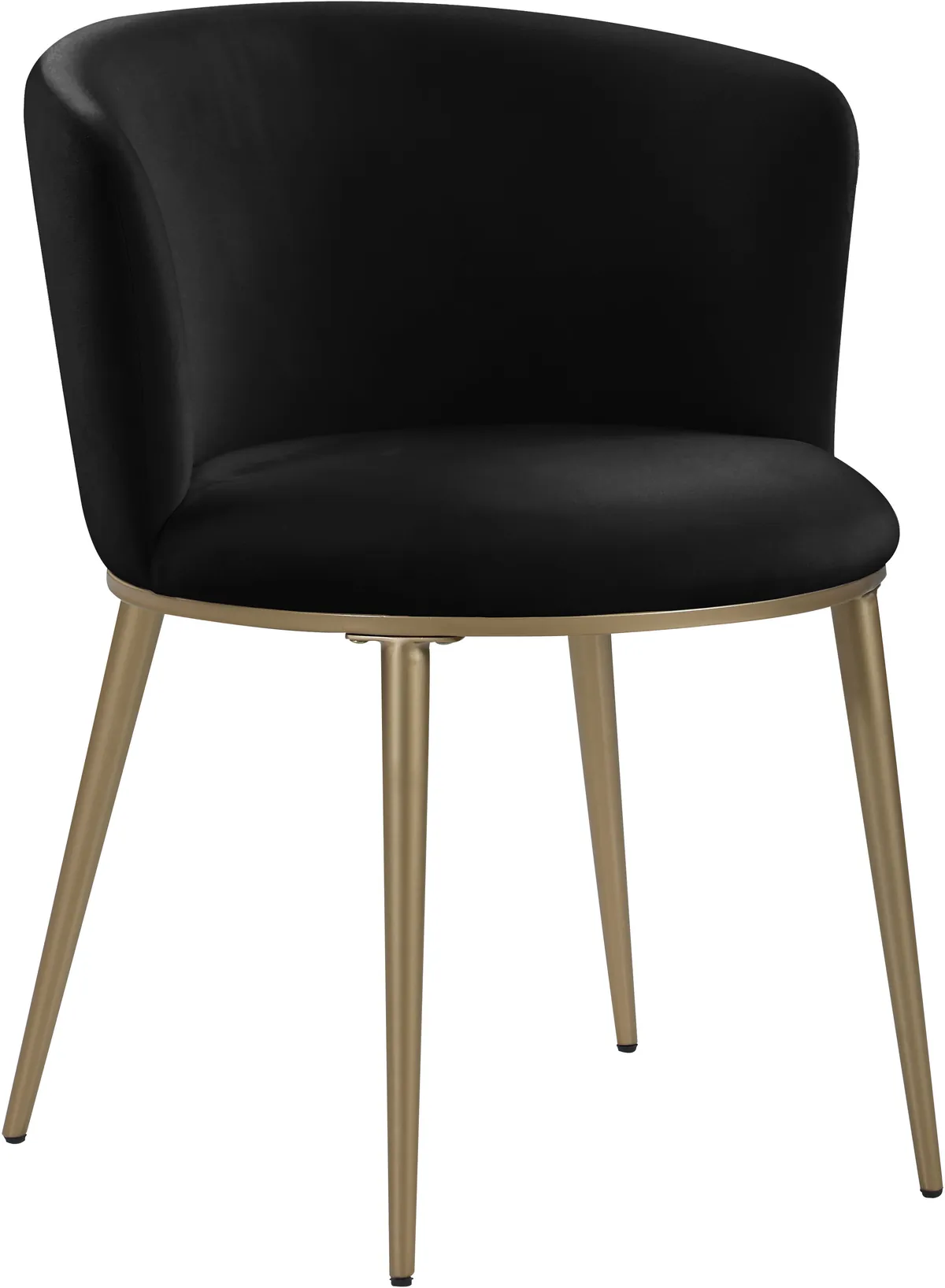 Skylar - Dining Chair (Set of 2) - Black - Fabric
