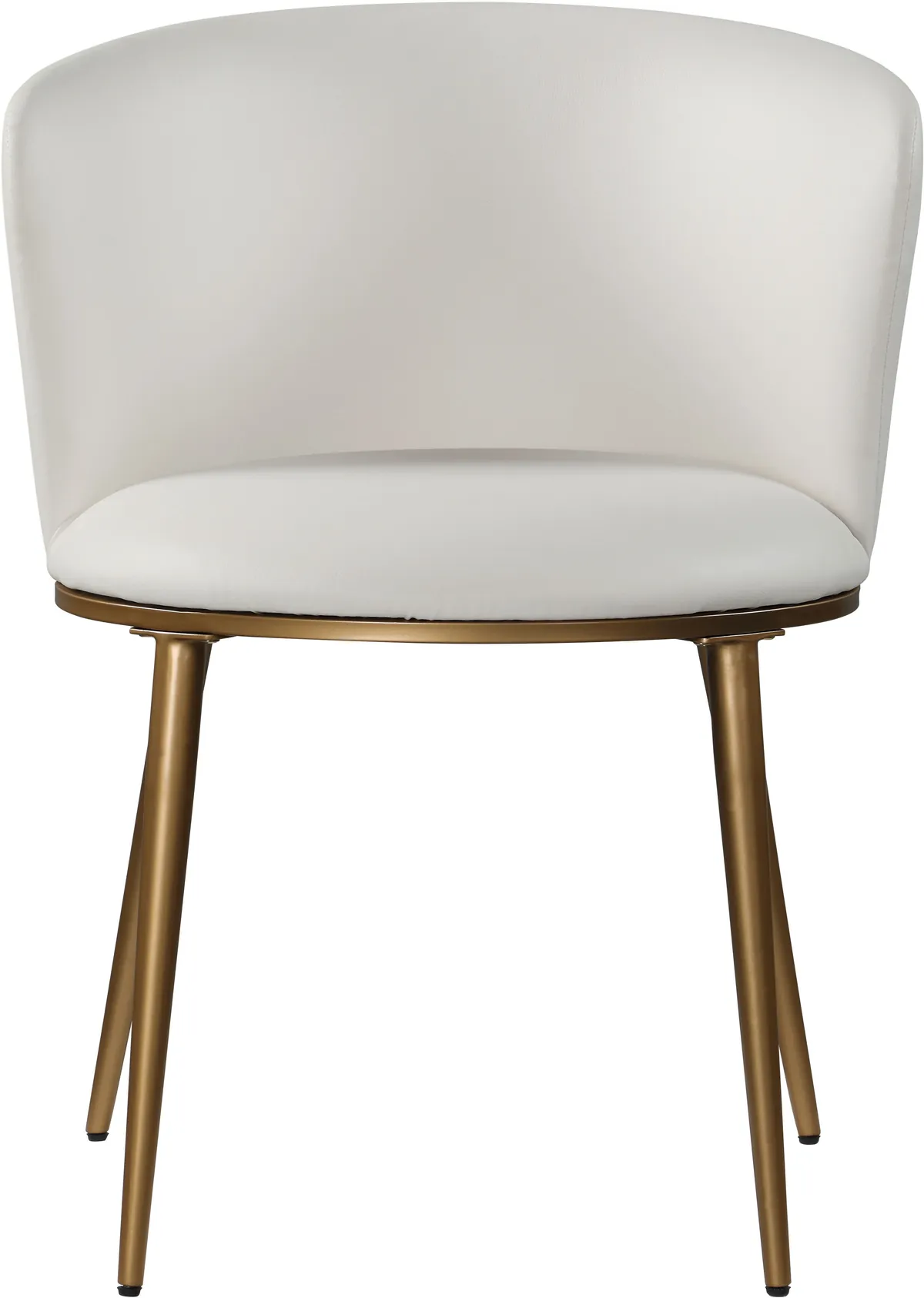 Skylar - Dining Chair (Set of 2) - White - Faux Leather