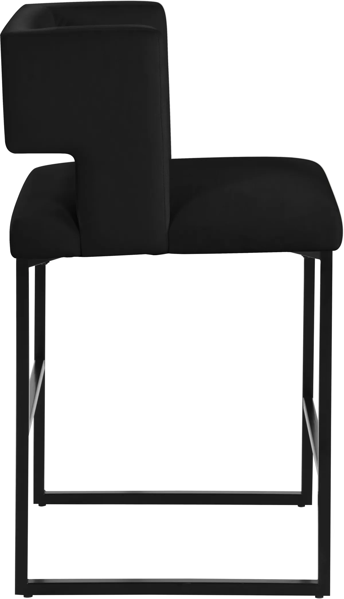 Caleb - Counter Stool (Set of 2) - Black