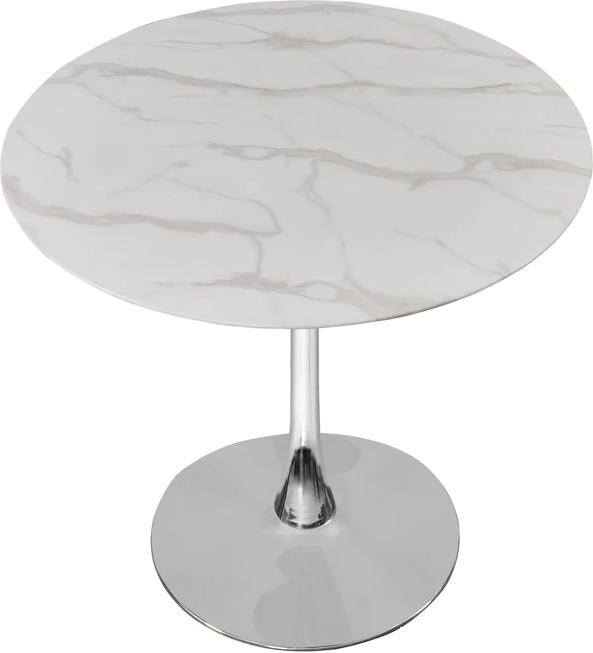 Tulip - 36" Dining Table - Chrome - View 2